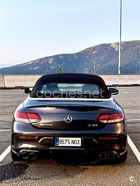 Usado Mercedes C43 AMG 390 CV (286 kW) 2021 Gris / plata Descapotable