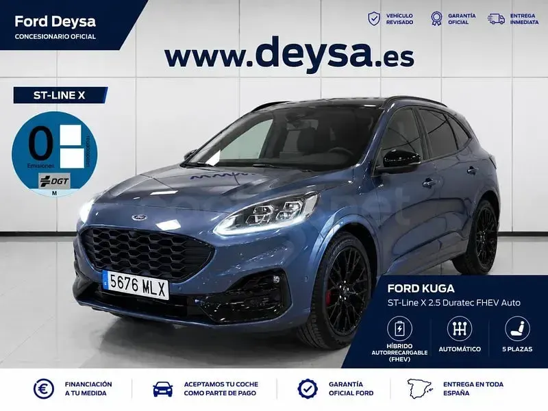 Usado Ford Kuga ST-Line X 190 CV (139 kW) 2023 Azul SUV