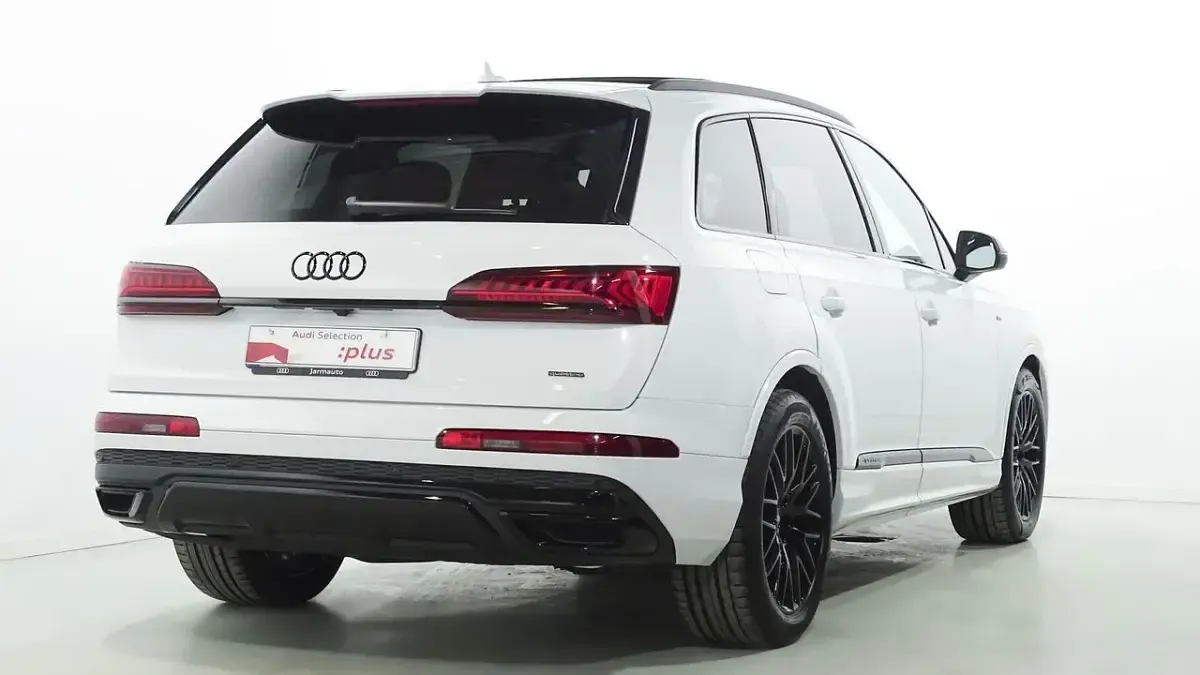 Usado Audi Q7 S-Line 286 CV (210 kW) 2020 Blanco SUV