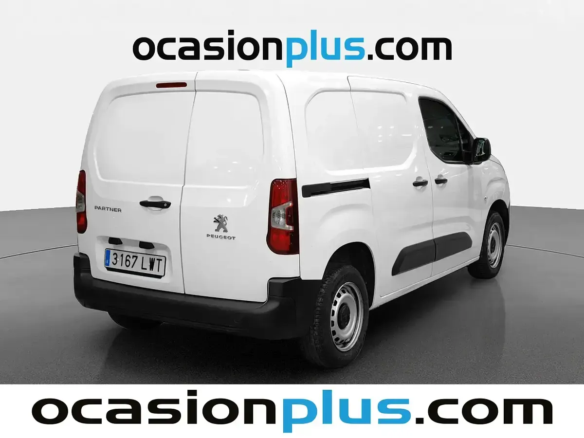 Usado Peugeot Partner 98 CV (72 kW) 2022 Blanco Monovolumen