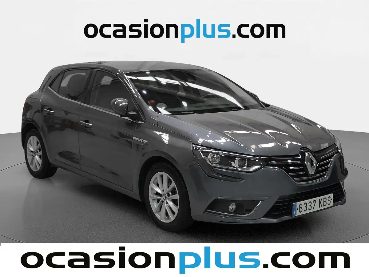 Usado Renault Mégane IV Zen 130 CV (95 kW) 2017 Gris Utilitario
