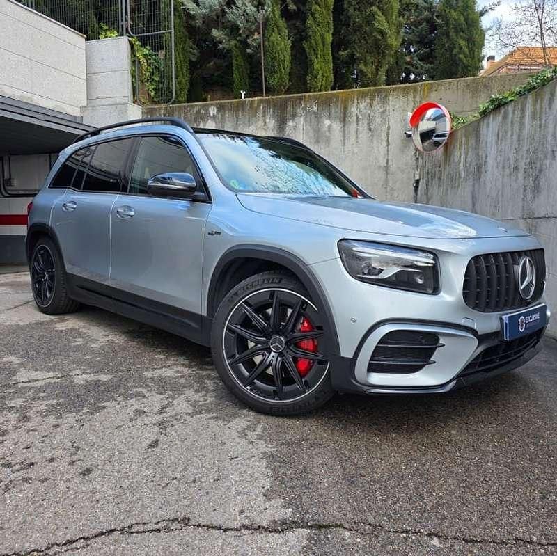 Gris Usado 2024 Mercedes GLB35 AMG SUV | 61.999 € (Un poco caro) - Imagen 1/4