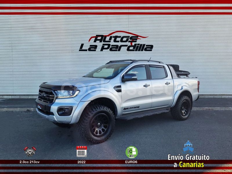 Gris / plata Usado 2022 Ford Ranger Wildtrack Recogida | 51.450 € - Imagen 1/4