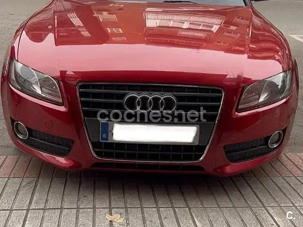 Usado Audi A5 180 CV (132 kW) 2010 Rojo Coupe