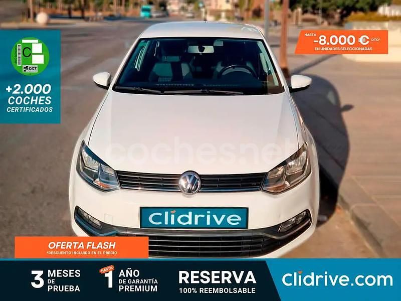 Blanco Usado 2015 VW Polo Advance Berlina | 8190 € (Buen precio) - Imagen 1/3