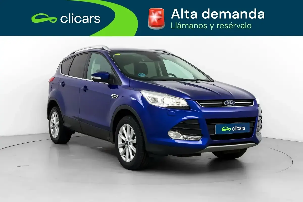 Usado Ford Kuga Trend 150 CV (110 kW) 2016 Azul SUV