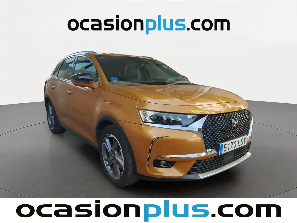 Usado DS Automobiles DS7 Crossback Grand Chic 300 CV (220 kW) 2020 Marrón SUV