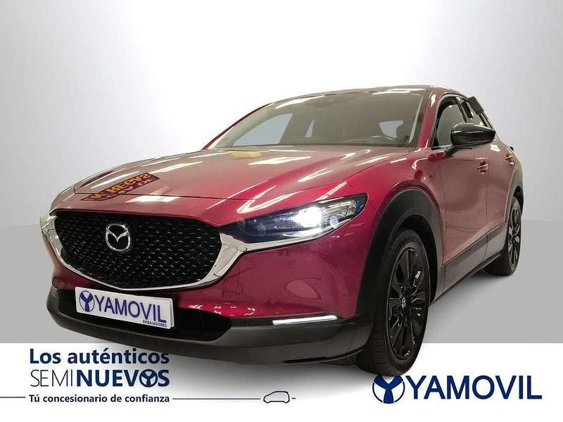 Rojo Usado 2023 Mazda CX-30 Homura-Line SUV | 27.450 € (Precio justo) - Imagen 1/4
