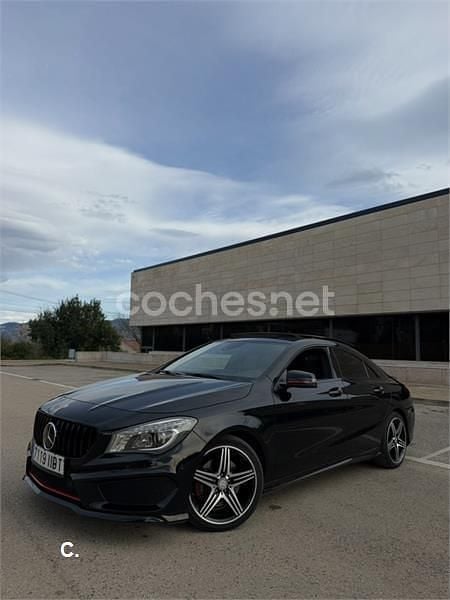 Usado Mercedes CLA250 AMG line 211 CV (155 kW) 2014 Negro Berlina