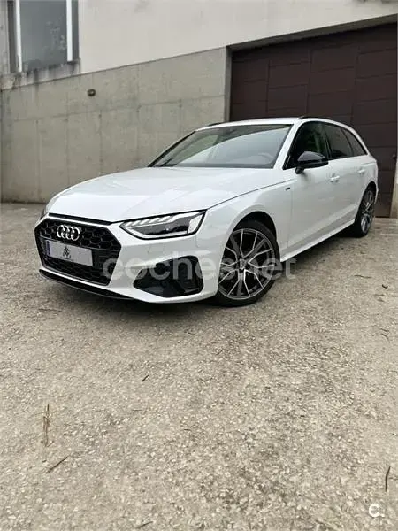 Usado Audi A4 163 CV (119 kW) 2020 Blanco Familiar