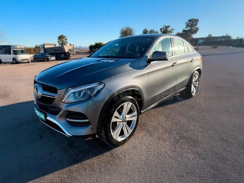 Usado Mercedes GLE350 258 CV (189 kW) 2018 Gris / plata Coupe