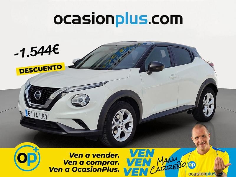 Usado Nissan Juke N-Connecta 114 CV (83 kW) 2020 Blanco SUV