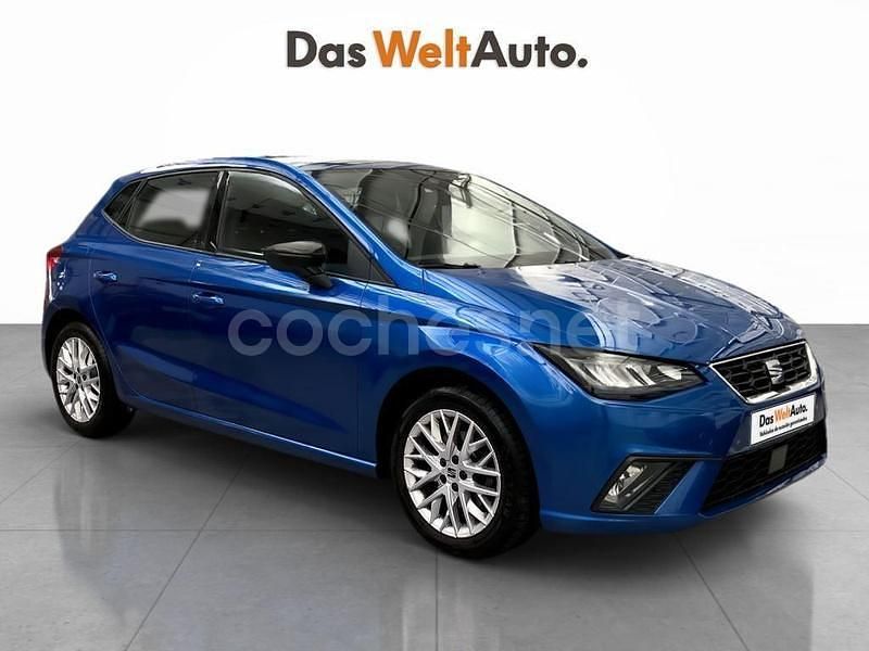 Azul Usado 2024 Seat Ibiza FR Berlina | 17.900 € (Precio justo) - Imagen 1/4