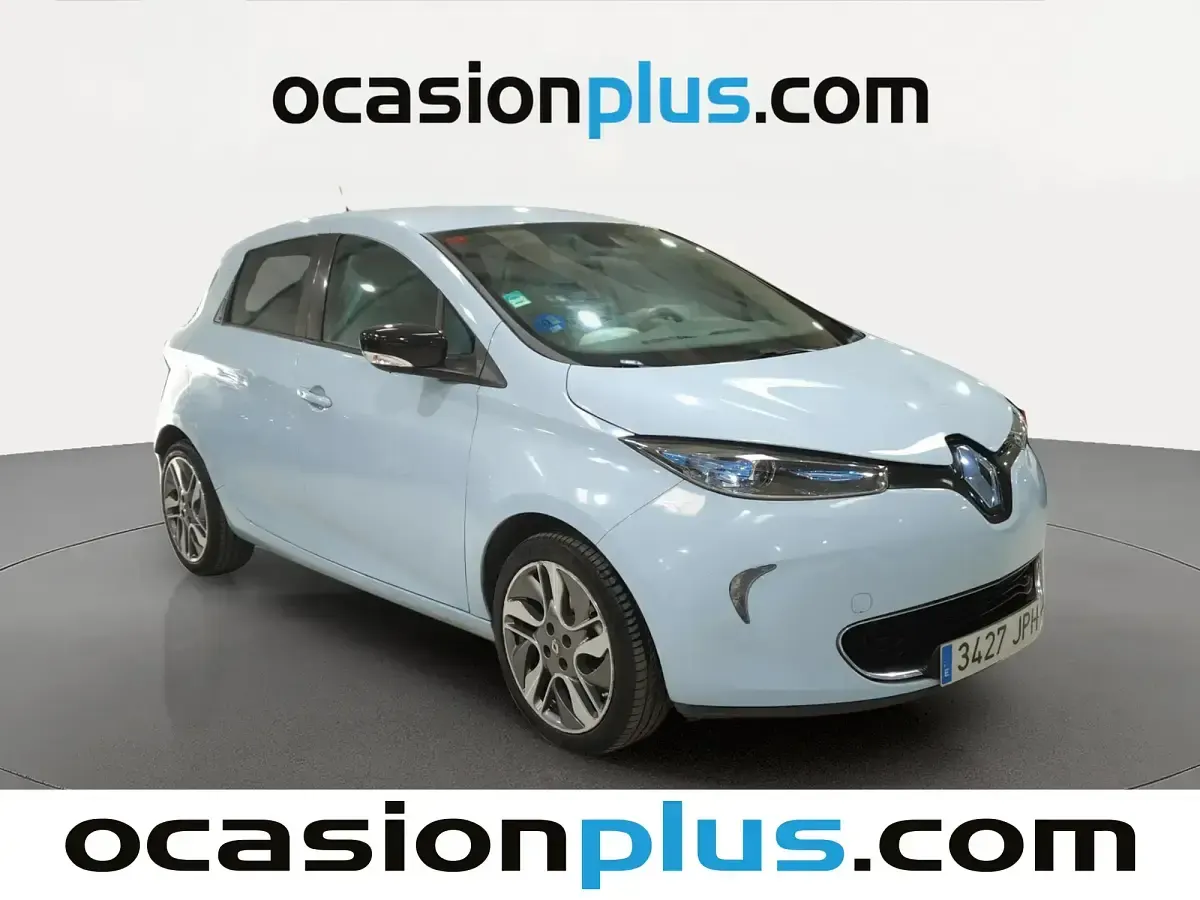Begagnad Renault Zoe Zen 64 kW (88 HK) 2016 Blå Halvkombi