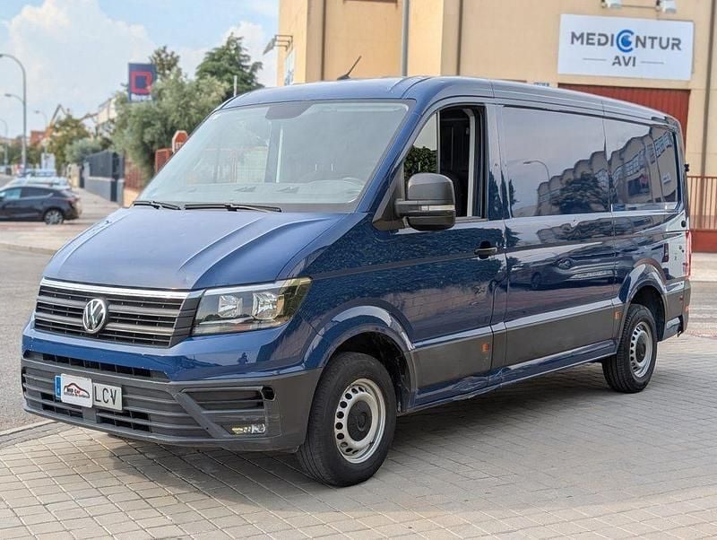Usado VW Crafter 140 CV (102 kW) 2019 Azul Van