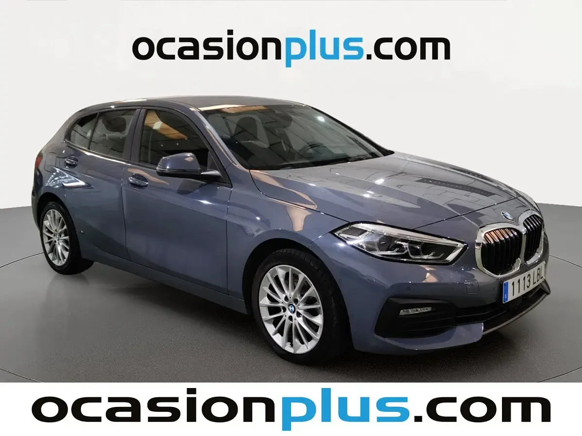 Usado BMW 118 150 CV (110 kW) 2019 Gris oscuro Utilitario