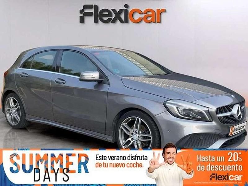 Gris Usado 2017 Mercedes A180 AMG line Utilitario | 18.190 € (Precio justo) - Imagen 1/4
