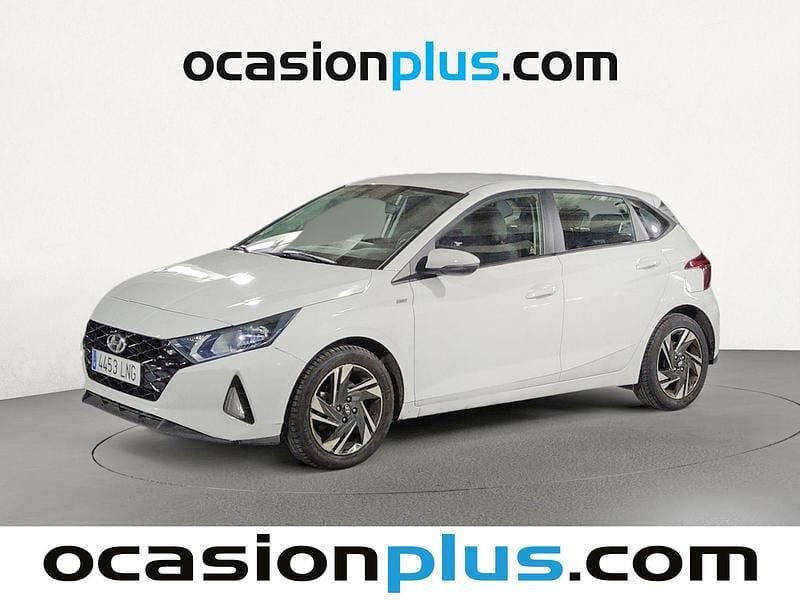 Blanco Usado 2021 Hyundai i20 Utilitario | 12.537 € (Precio justo) - Imagen 1/4