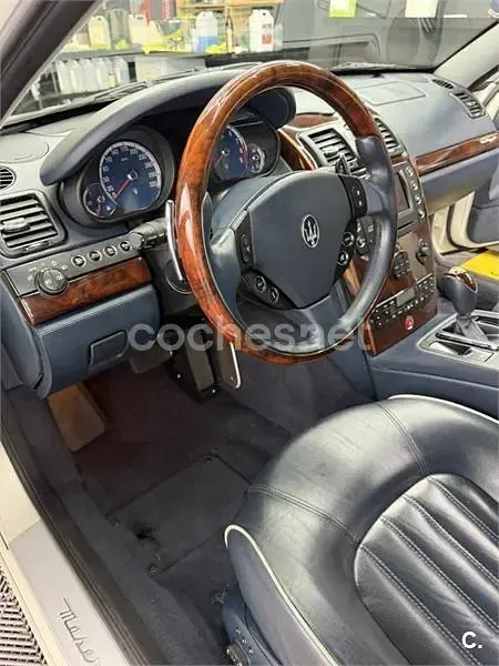 Usado Maserati Quattroporte 400 CV (294 kW) 2008 Blanco Berlina