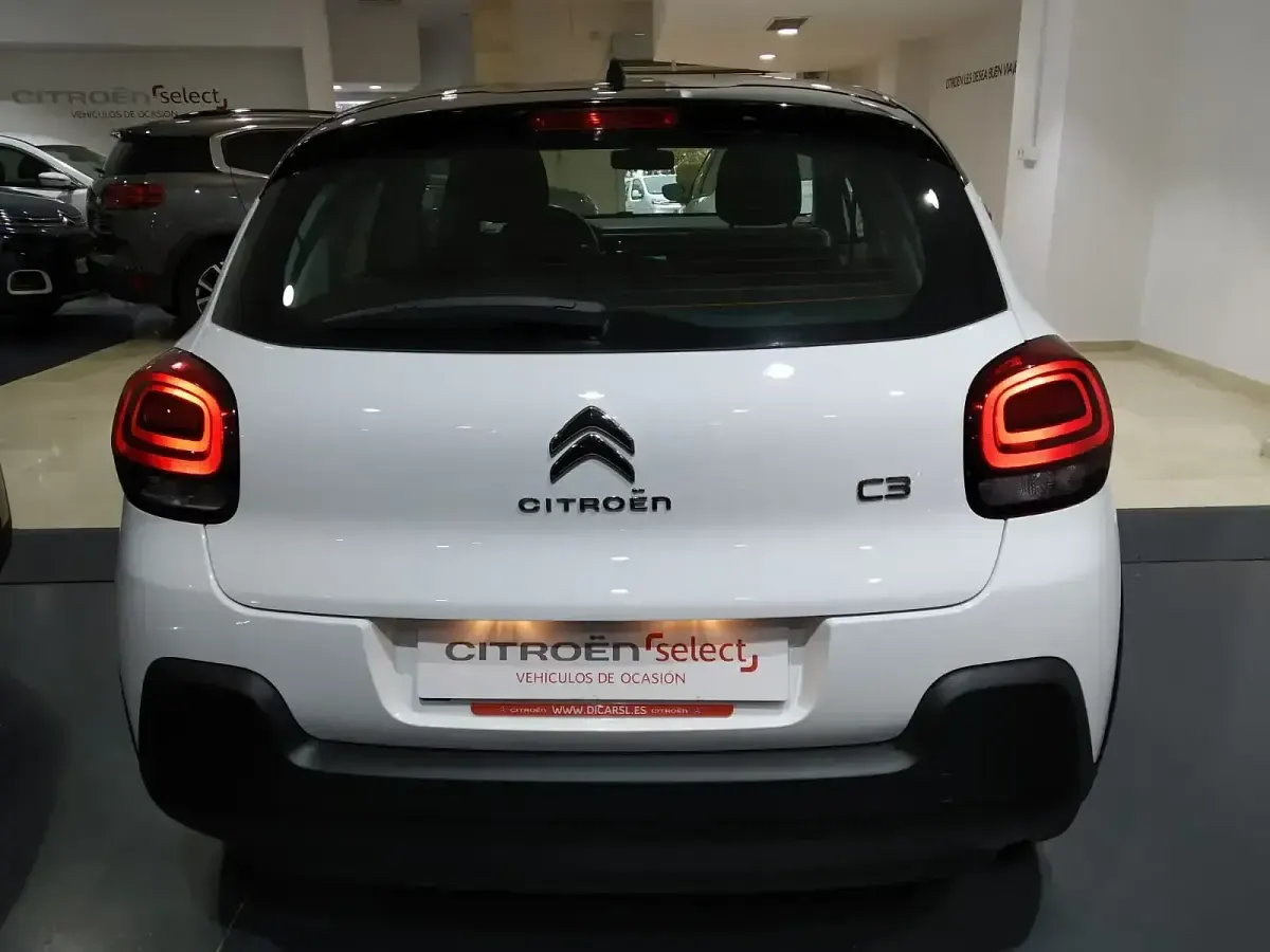 Usado Citroën C3 Feel 82 CV (60 kW) 2019 Blanco Utilitario