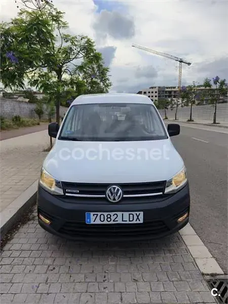 Usado VW Caddy Edition 110 CV (80 kW) 2020 Blanco Monovolumen