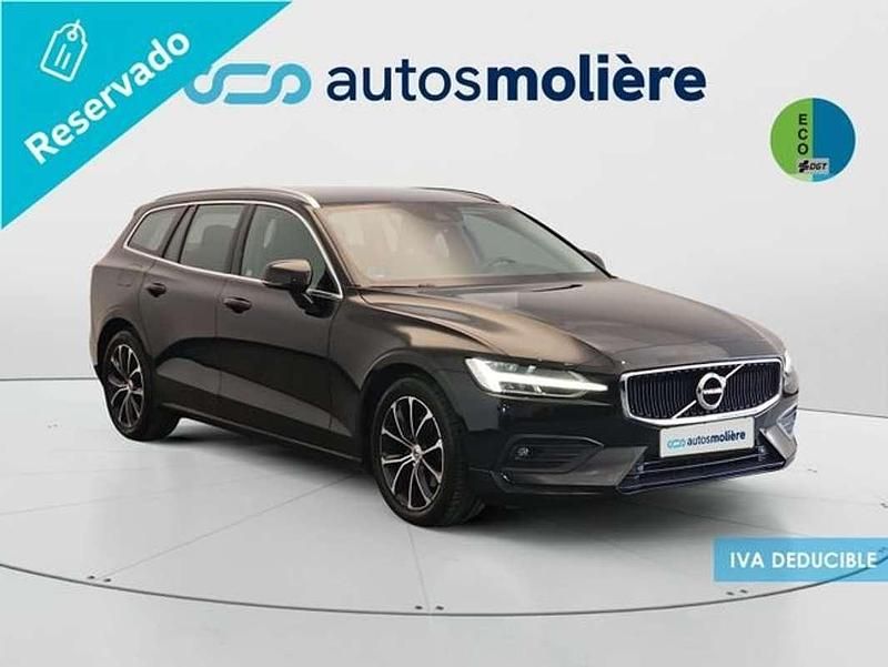 Usado Volvo V60 Momentum 197 CV (144 kW) 2021 Negro Familiar