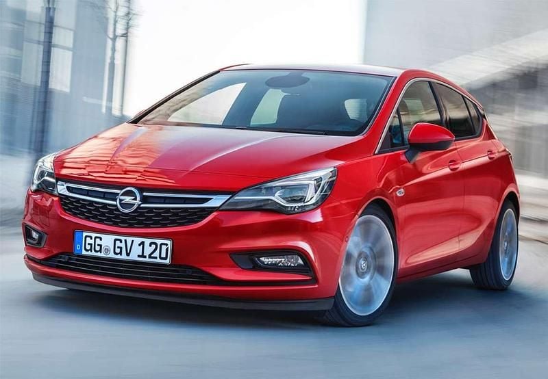 Usado Opel Astra Selective 125 HP (91 kW) 2017 Branco Citadino