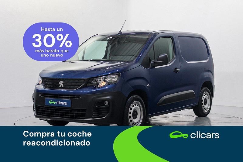 Azul Usado 2020 Peugeot Partner S Van | 11.490 € (Precio justo) - Imagen 1/4