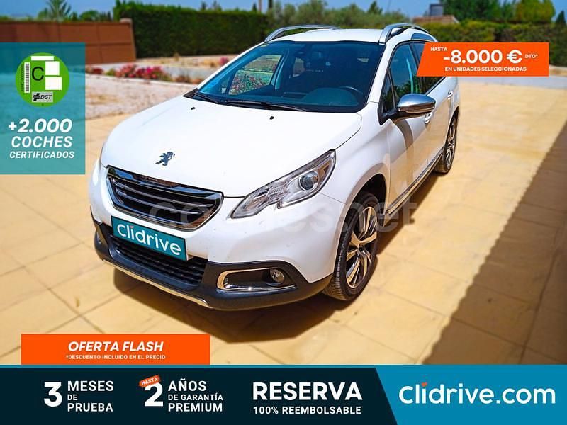 Blanco Usado 2016 Peugeot 2008 Allure SUV | 9690 € (Precio justo) - Imagen 1/3