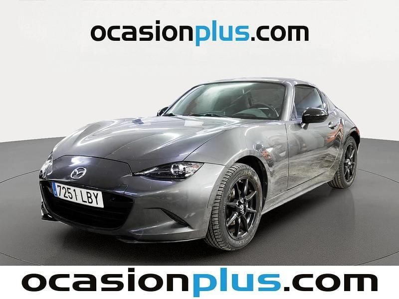 Usado Mazda MX5 132 CV (97 kW) 2019 Gris Descapotable