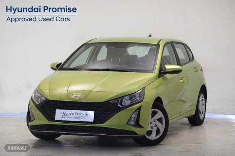 Usado Hyundai i20 83 CV (61 kW) 2024 Lucid lime Utilitario