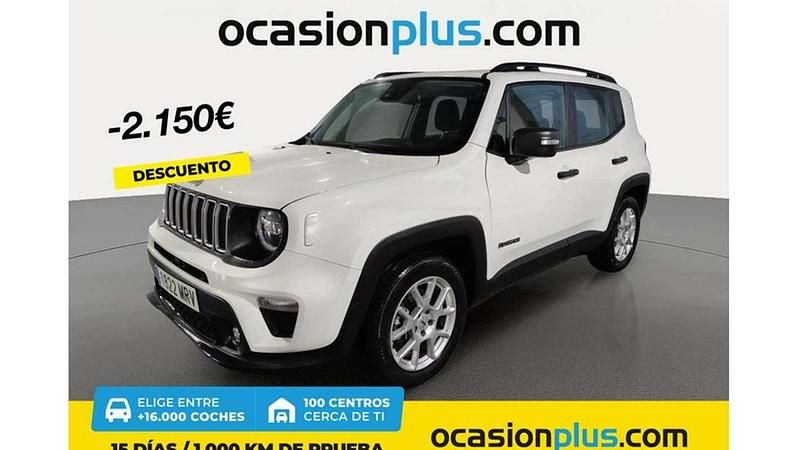 Blanco Usado 2024 Jeep Renegade Limited SUV | 21.500 € (Precio justo) - Imagen 1/4
