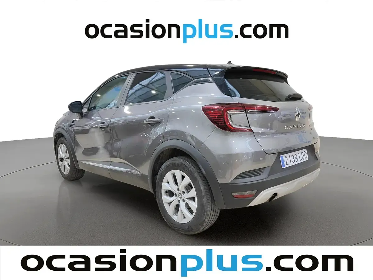 Usado Renault Captur Intens 101 CV (74 kW) 2020 Gris SUV