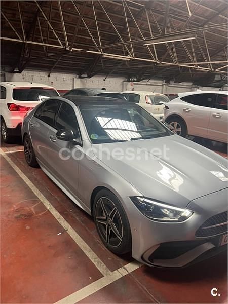 Usado Mercedes C200 160 CV (117 kW) 2021 Gris / plata Berlina