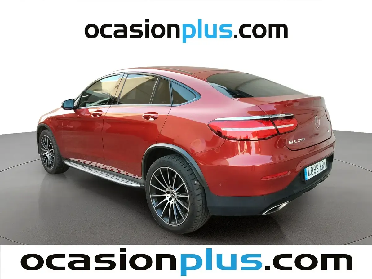 Usado Mercedes GLC250 211 CV (155 kW) 2018 Rojo SUV