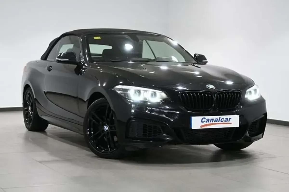 Usado BMW 218 136 CV (100 kW) 2020 Negro Descapotable