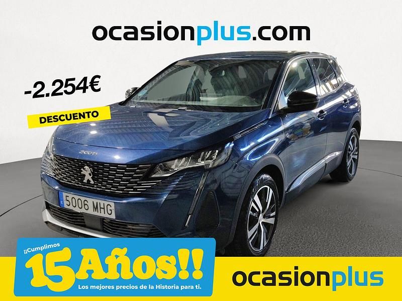 Azul Usado 2023 Peugeot 3008 Allure SUV | 20.290 € (Un poco caro) - Imagen 1/4