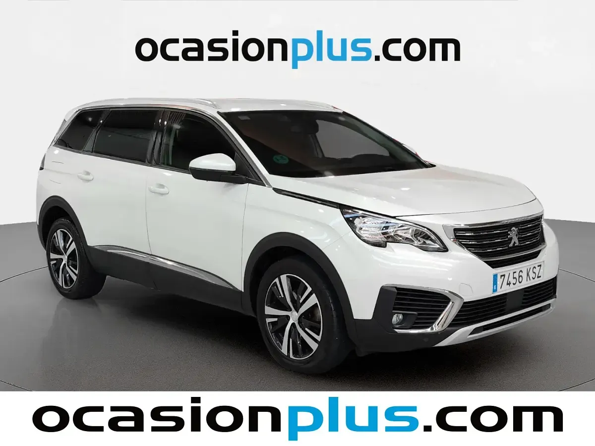 Usado Peugeot 5008 Allure 130 CV (95 kW) 2019 Blanco SUV