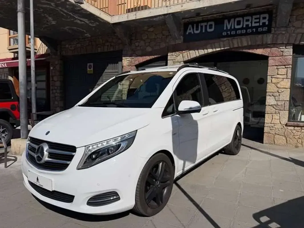 Usado Mercedes V250 Avantgarde 190 CV (139 kW) 2016 Blanco Monovolumen