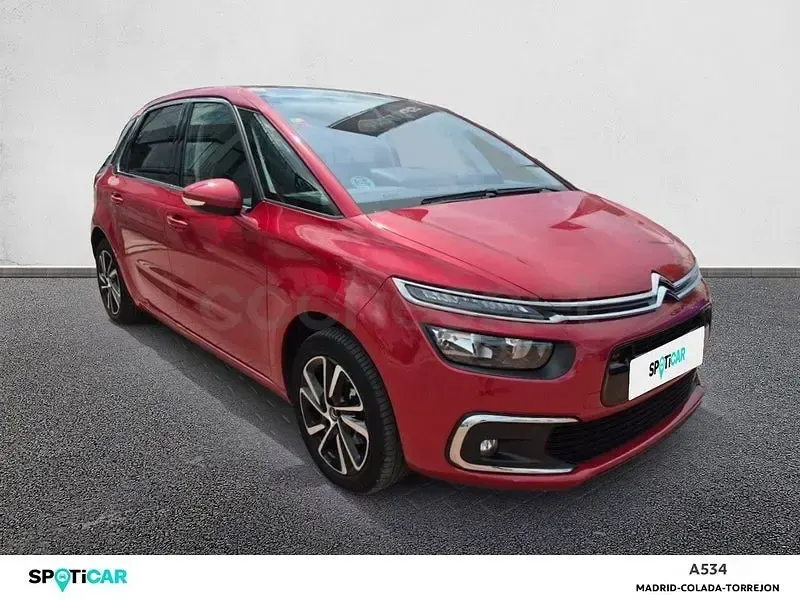 Usado Citroën C4 SpaceTourer Feel 130 CV (95 kW) 2019 Rojo Monovolumen
