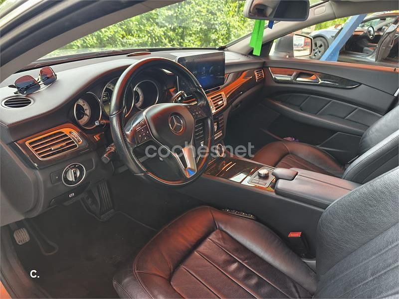 Usado Mercedes CLS350 265 CV (194 kW) 2012 Gris / plata Berlina