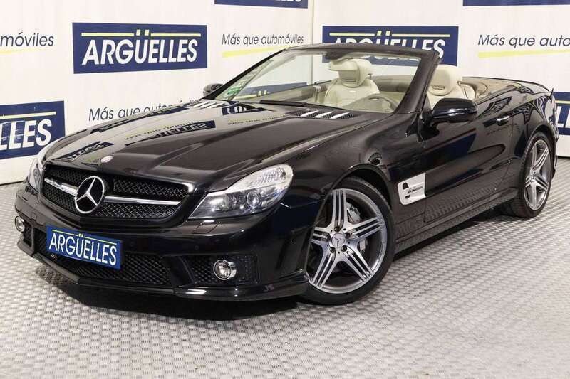 Negro Usado 2009 Mercedes SL63 AMG AMG Descapotable | 61.500 € (Precio justo) - Imagen 1/4