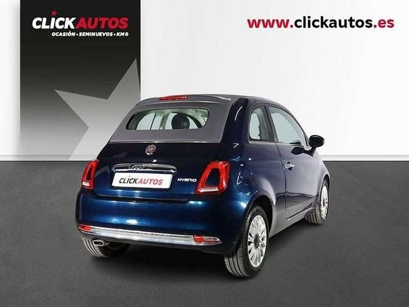 Usado Fiat 500 Dolcevita 71 CV (52 kW) 2021 Azul Descapotable