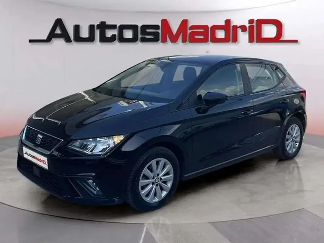 Usado Seat Ibiza Style 90 CV (66 kW) 2020 Negro Utilitario