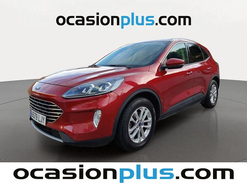 Rojo Usado 2020 Ford Kuga Titanium SUV | 19.082 € (Precio justo) - Imagen 1/4