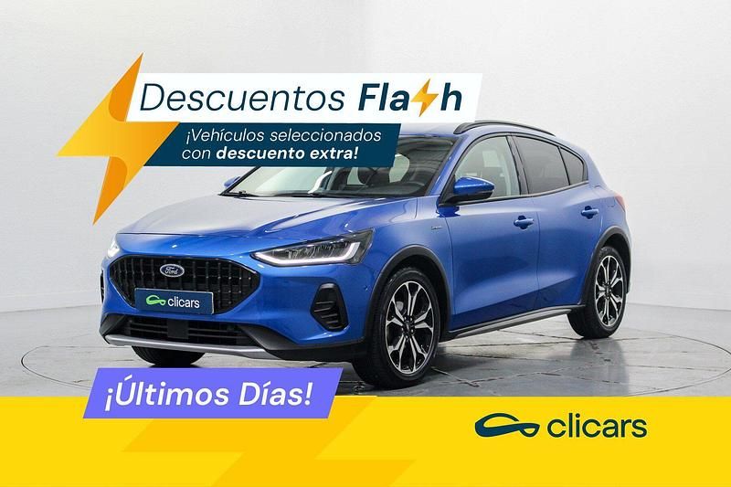 Azul Usado 2022 Ford Focus Active Berlina | 18.990 € (Precio justo) - Imagen 1/4