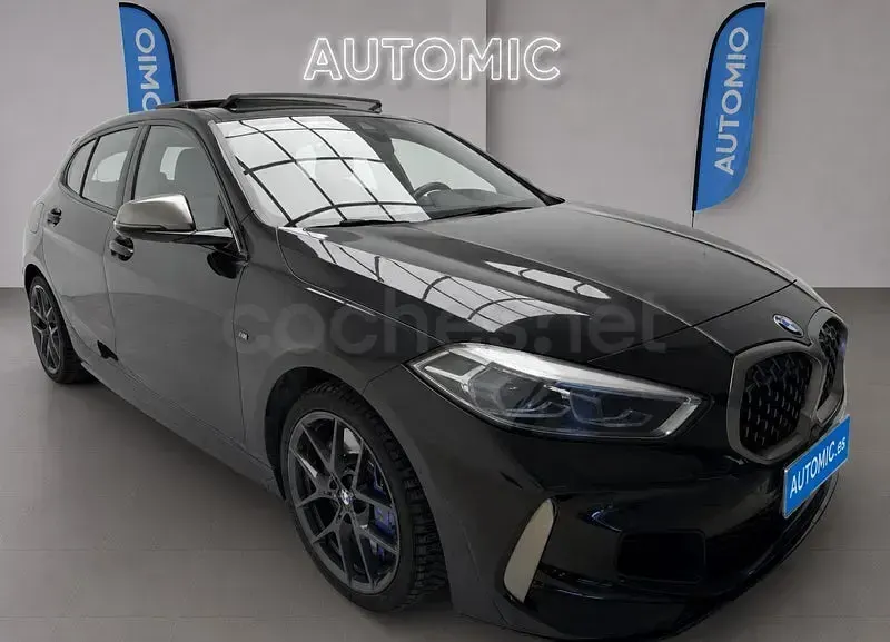 Usado BMW M135 M Sport 306 CV (225 kW) 2020 Negro Utilitario