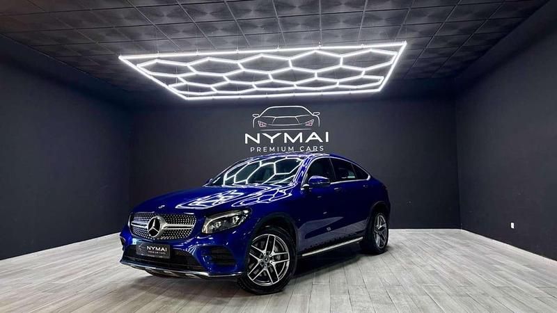 Usado Mercedes GLC250 204 CV (150 kW) 2019 Azul SUV