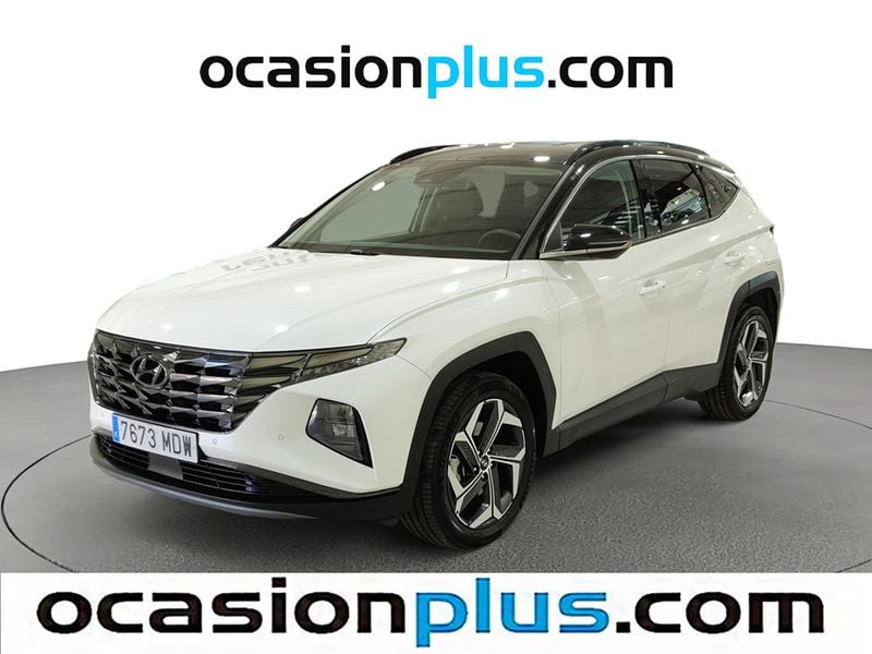 Blanco Usado 2023 Hyundai Tucson SUV | 29.991 € (Precio justo) - Imagen 1/4