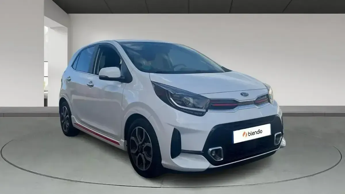 Usado Kia Picanto GT-Line 84 CV (61 kW) 2021 Blanco Utilitario